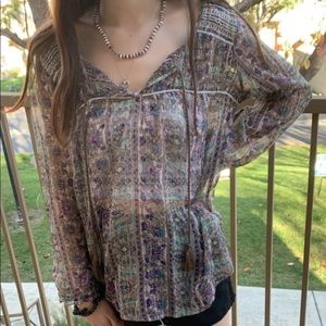 Peasant/hippie blouse